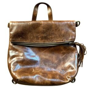 #Authentic PATRICIA NASH‎ *Luzille* Leather Backpack Convertible